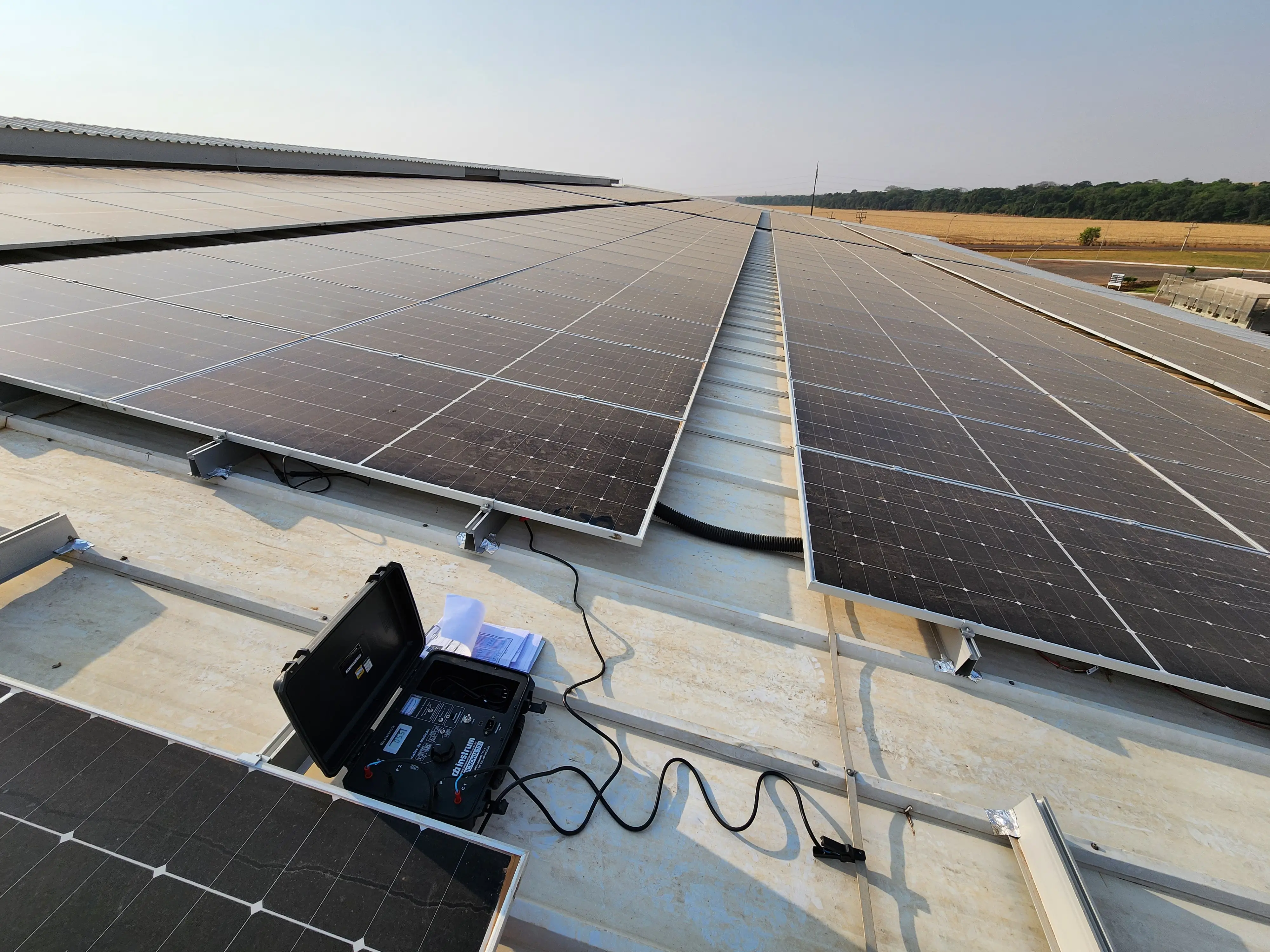 Ensaios de Usinas Fotovoltaicas